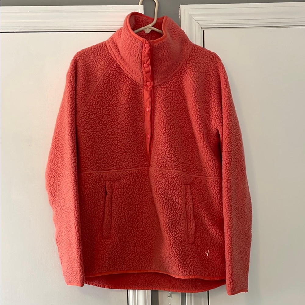 Coral Fleece Pullover